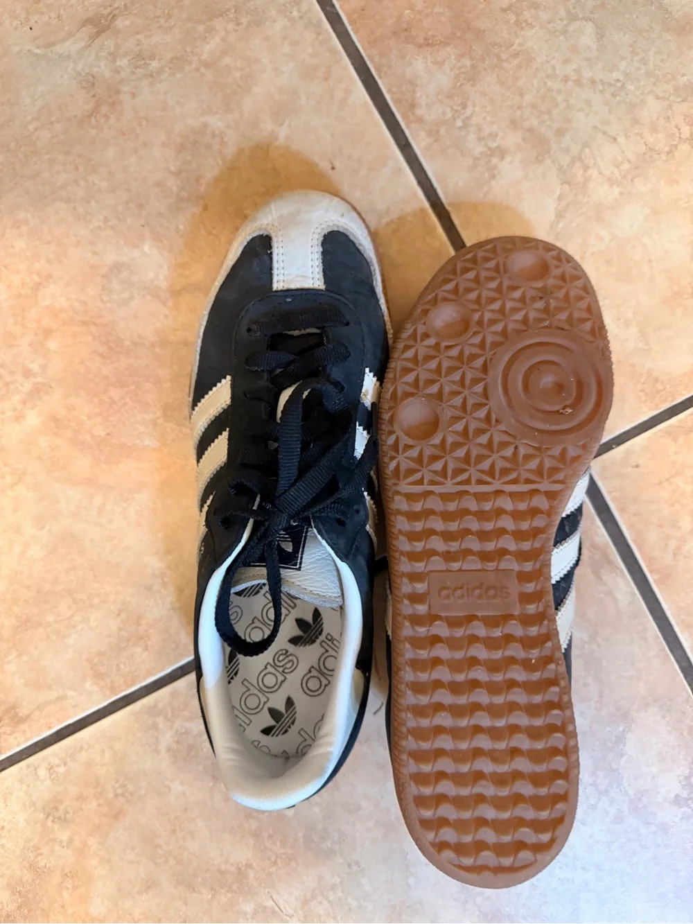 adidas Samba Sneakers - Black, White & Gum